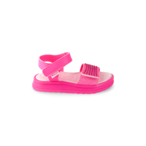 Sandalia fucsia para niña con brillantes Pampili